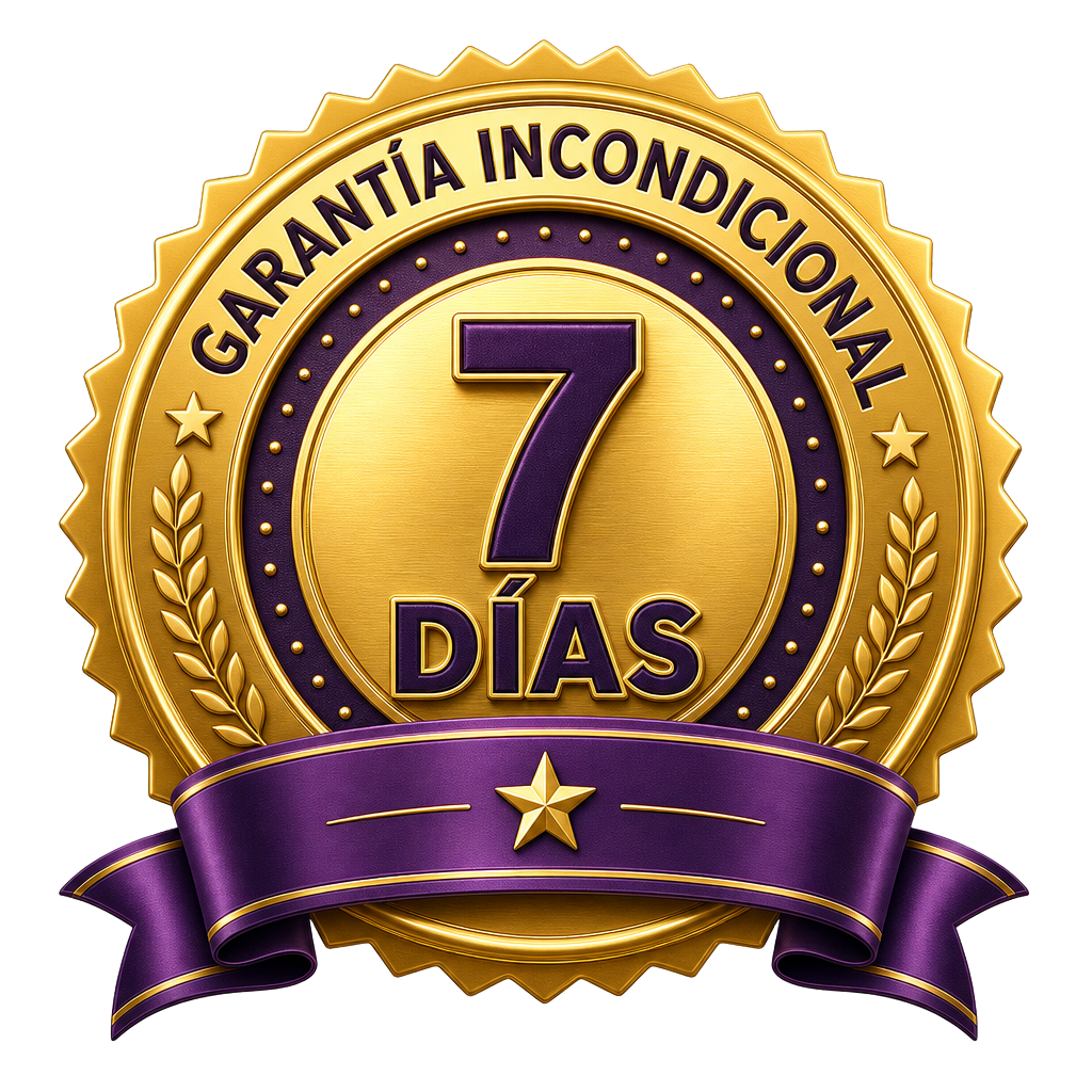 Garantía Incondicional de 7 días